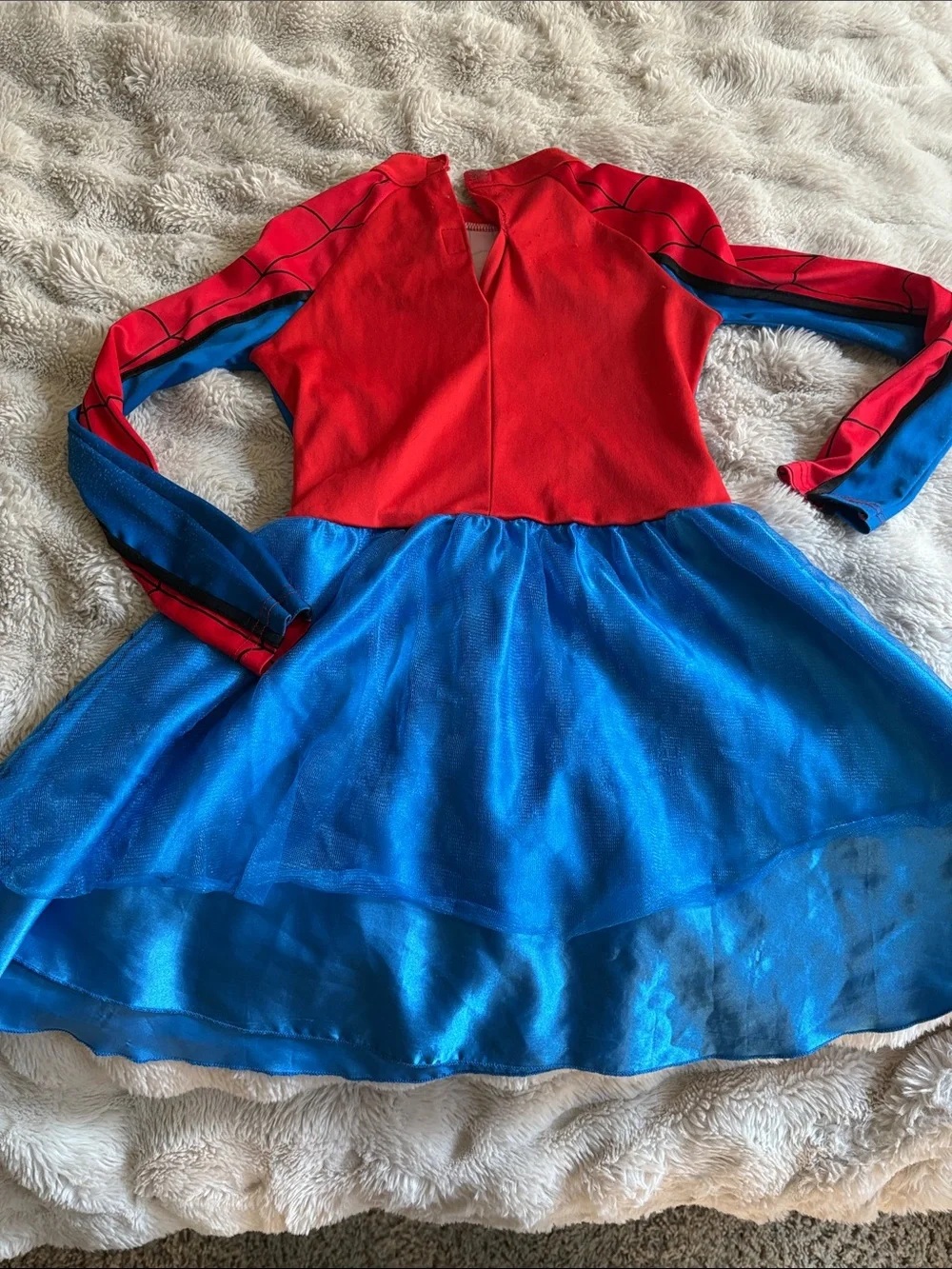 Marvel Red & Blue Spidergirl Costume Dress